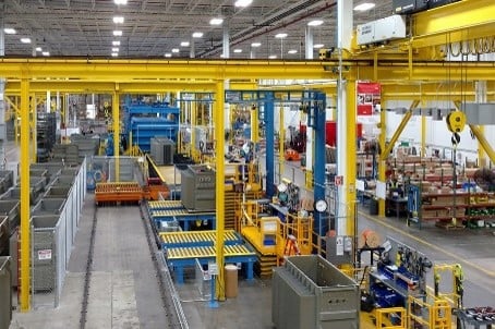Badger Drive inside factory